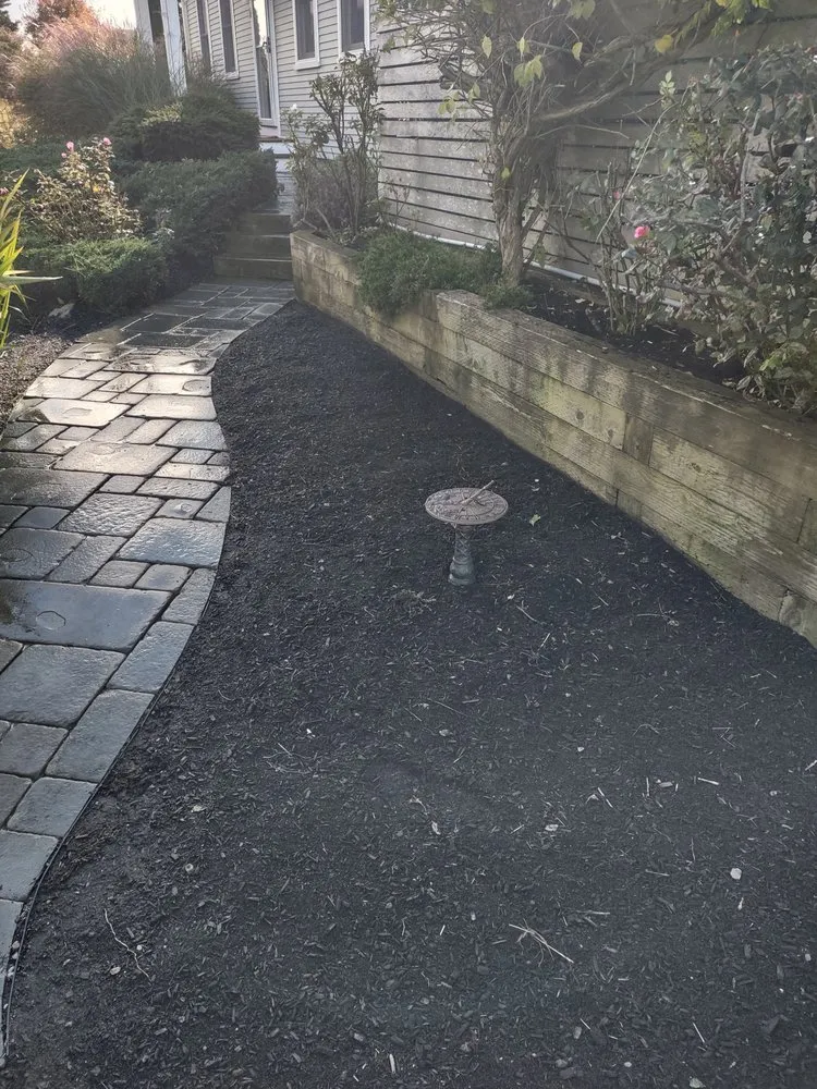 Custom garden landscaping in Barnstable, MA - Touch The Turf