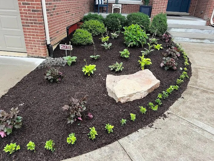 Professional lawn mowing service for outdoor upgrades in Minooka, IL by TouchDown Services