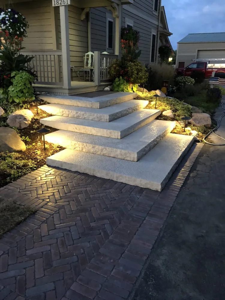 Local landscaping services for outdoor upgrades in Minooka, IL by TouchDown Services