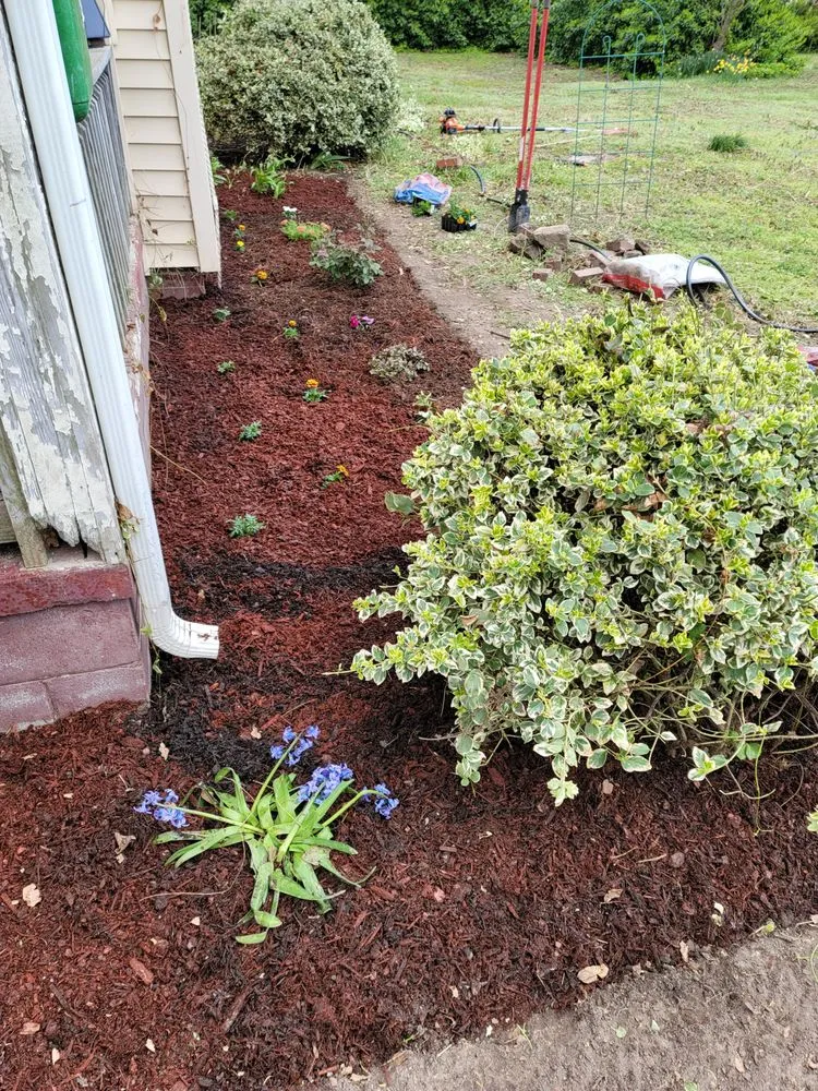 Custom landscape design in Heathsville, VA by Tough Cuts Tree and Scapes