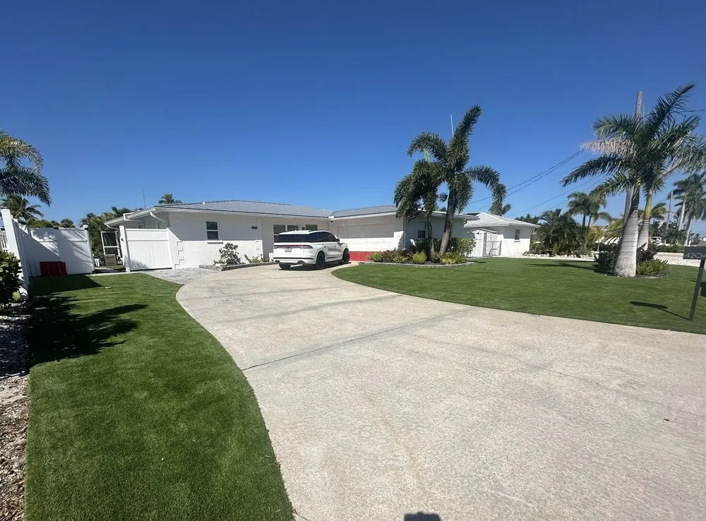 Local residential landscaping in Bradenton, FL by Tough Turf Fields & Lawns