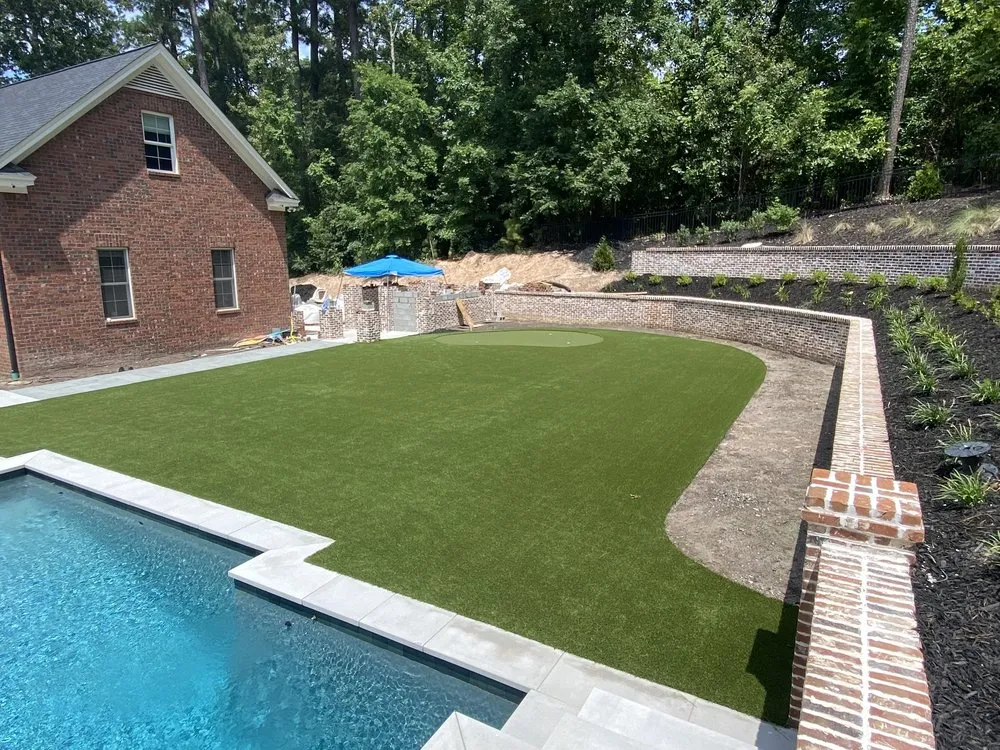 Professional outdoor landscaping in Aiken, SC - Tour Greens Augusta