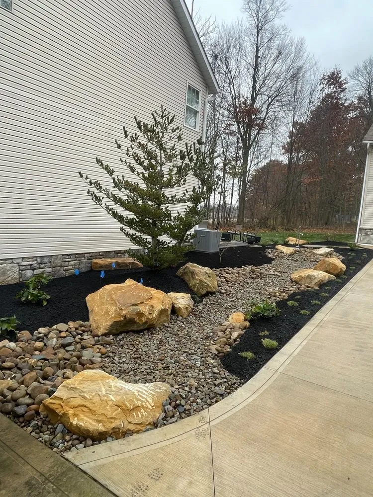 Affordable yard cleanup service for outdoor upgrades in Canton, OH by Tournoux Landcare Service