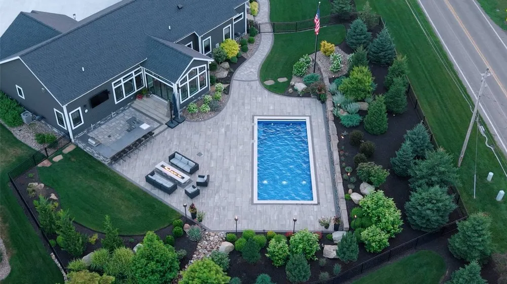 Custom landscape installation in Canton, OH - Tournoux Landcare Service