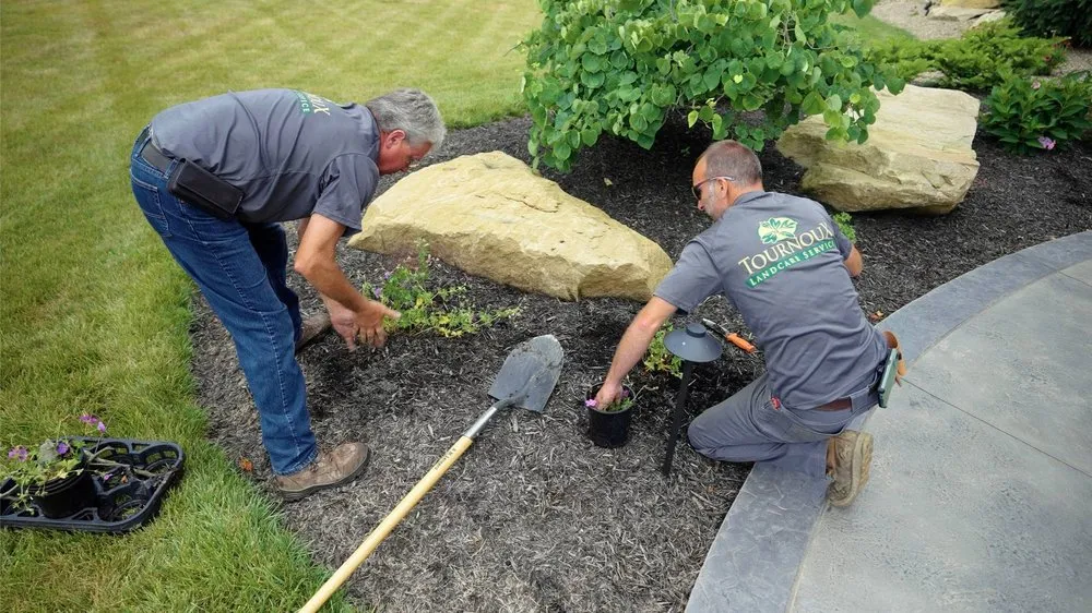 Trusted residential landscaping in Canton, OH by Tournoux Landcare Service
