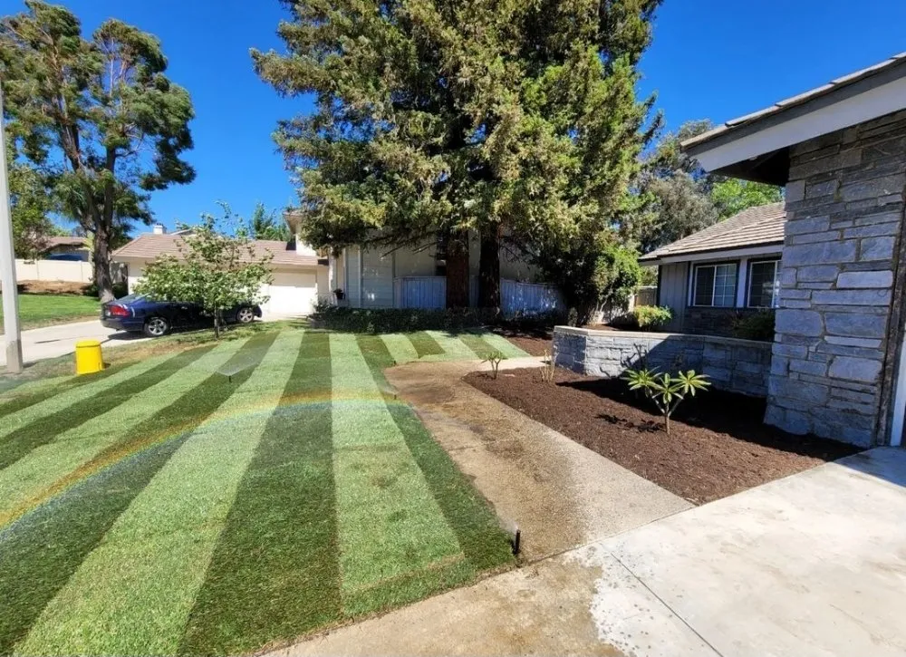 Top-rated garden landscaping with custom design in Vista, CA by Tovar Gardening Services