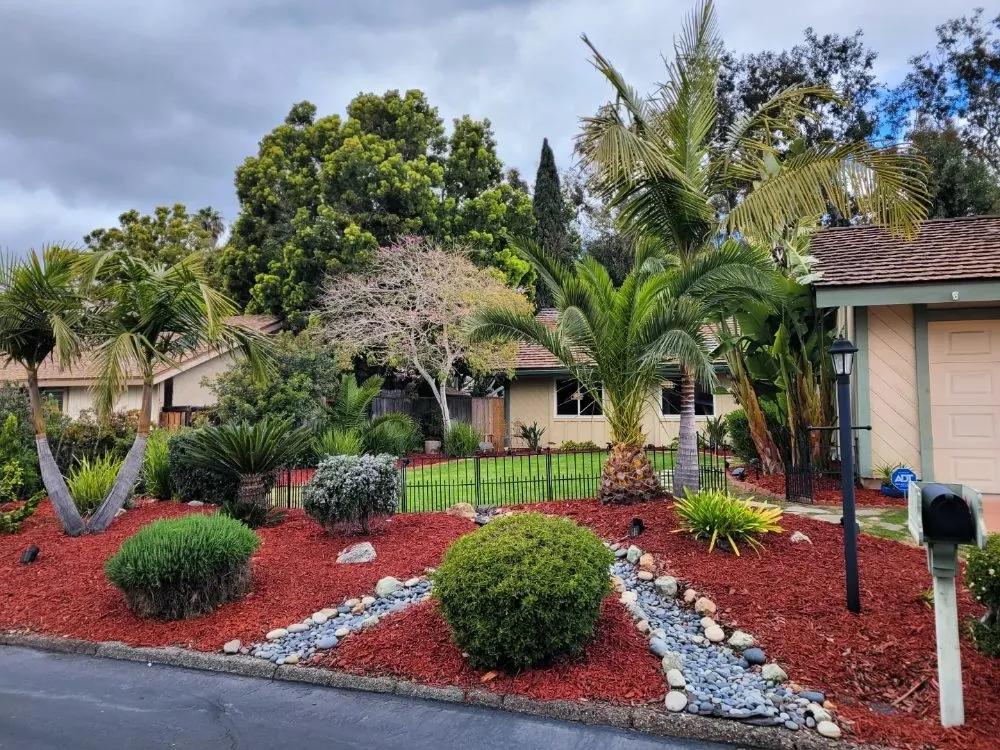 Affordable garden landscaping for residential properties across Vista, CA - Tovar Gardening Services