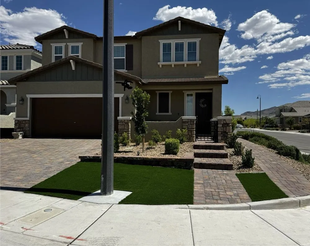 Professional lawn care service for year-round maintenance across Las Vegas, NV - Tovar Landscape & Design