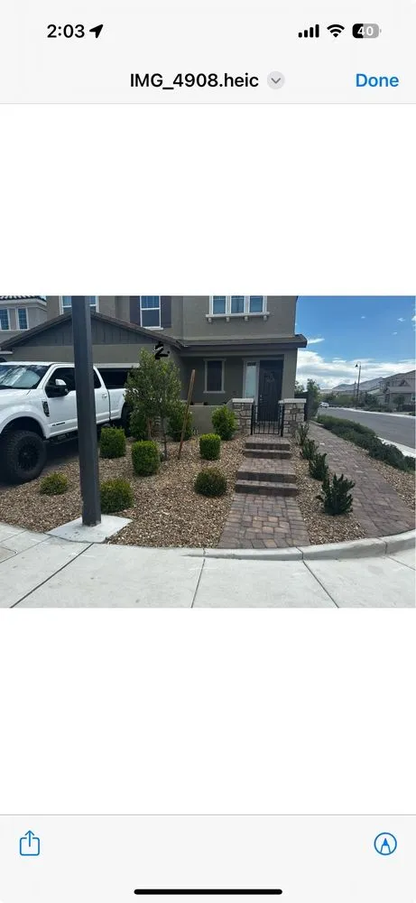 Custom residential landscaping in Las Vegas, NV by Tovar Landscape & Design