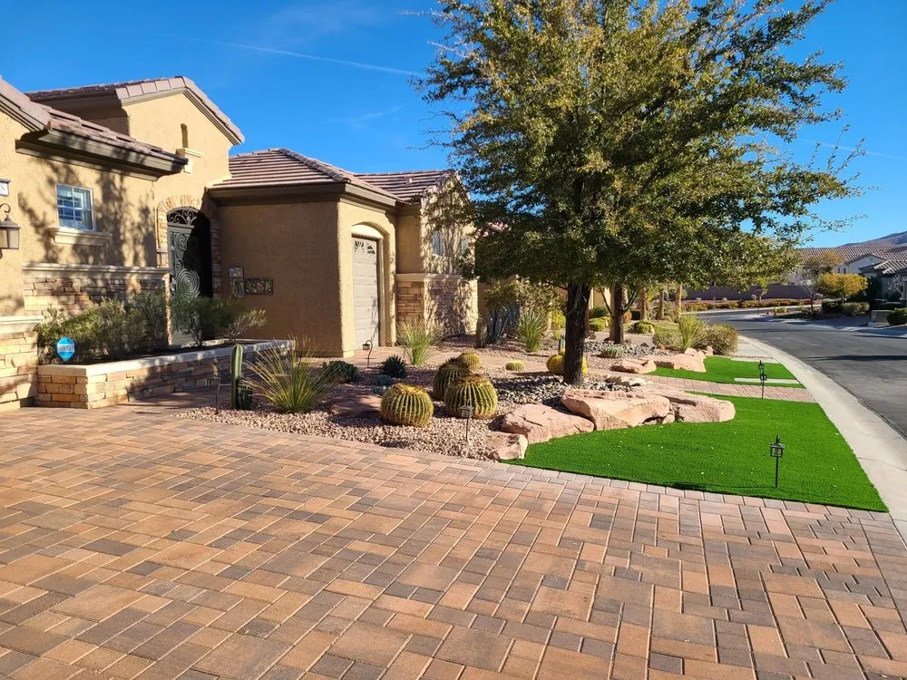 Affordable garden landscaping for year-round maintenance in Las Vegas, NV by Tovar Landscape & Design