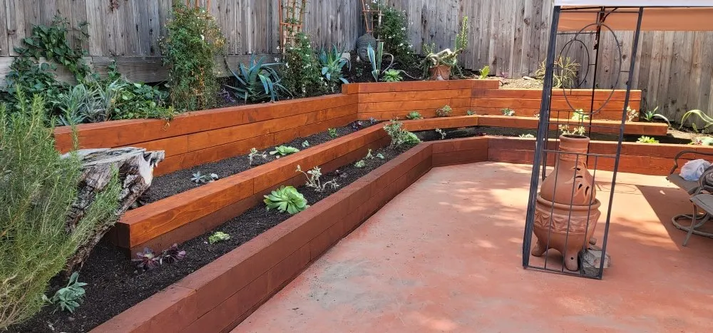 Affordable landscape installation for beautiful yards in Los Angeles, CA by Tovar's  hardscape