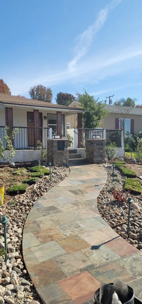 Expert lawn mowing service in Los Angeles, CA by Tovar's  hardscape