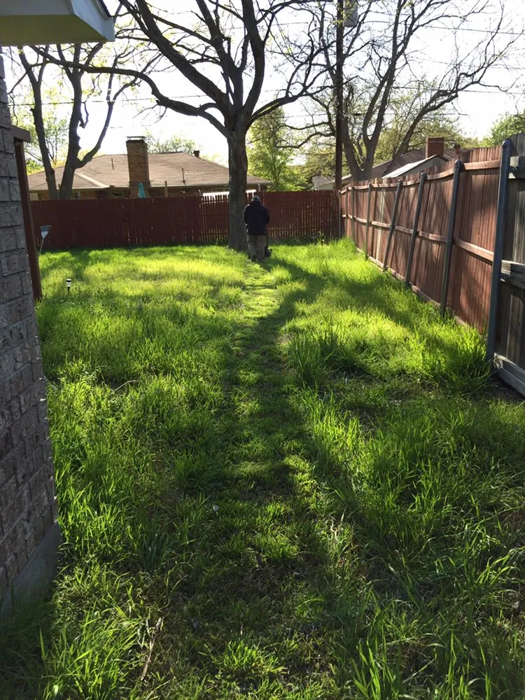 Professional garden landscaping in McKinney, TX by Tovar's Lawn Care Service