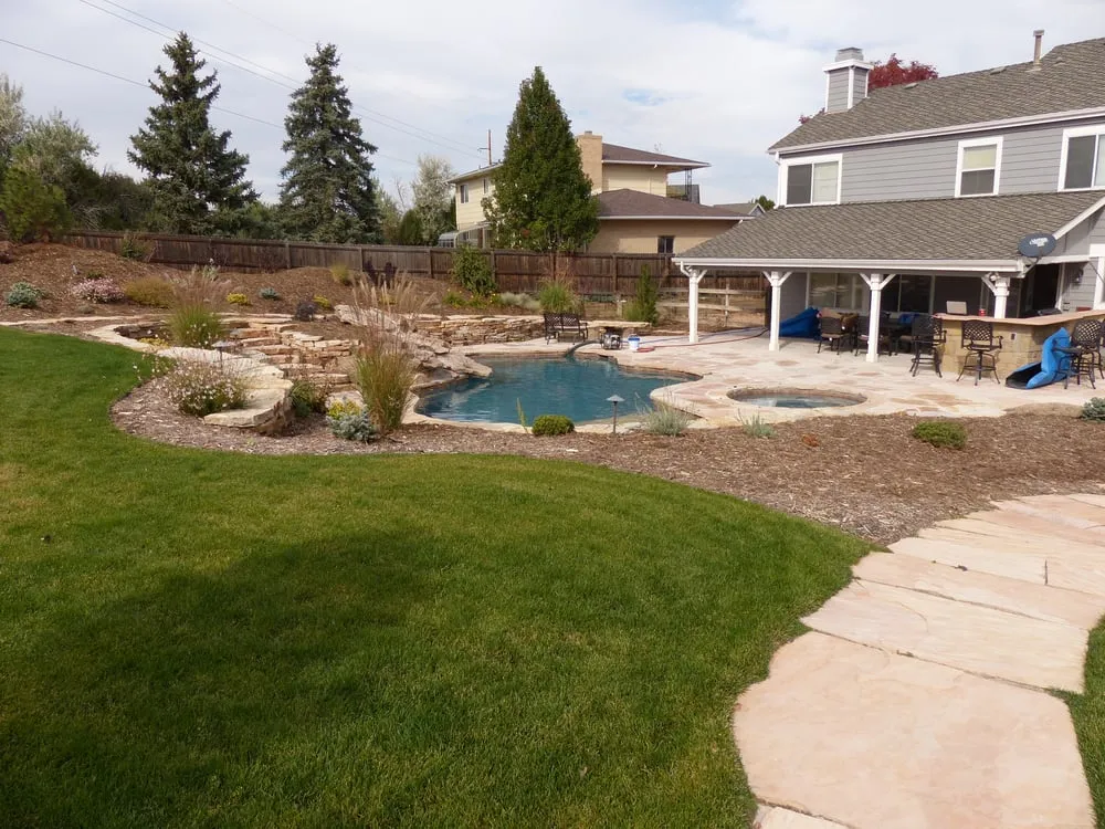 Professional landscape design in Littleton, CO by Town & Country Landscaping
