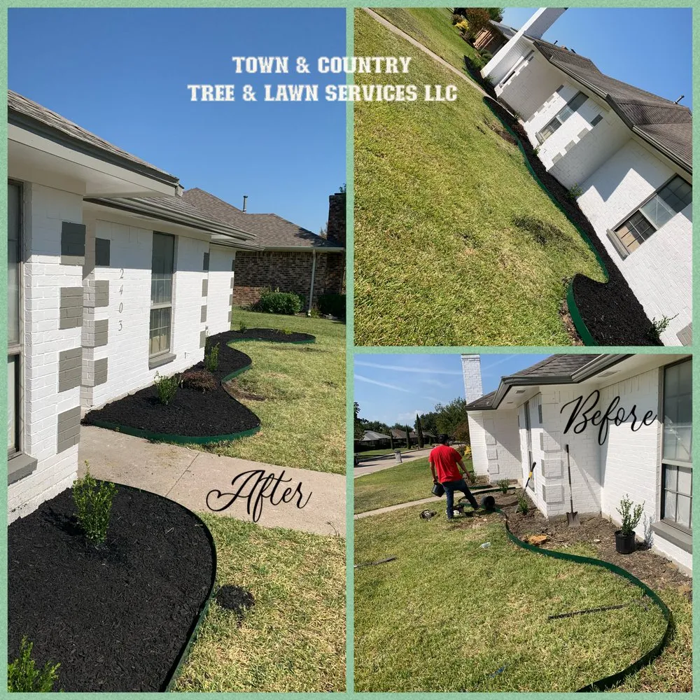 Affordable landscape design for homes across Seagoville, TX - Town & Country Tree and Lawn Services