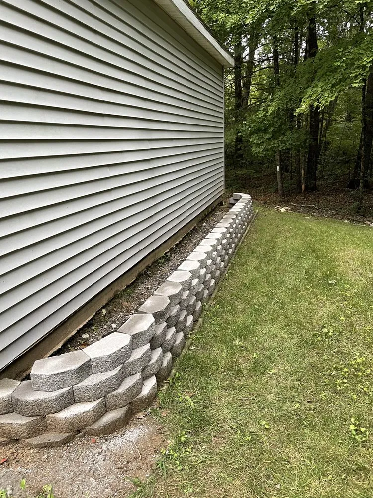 Custom outdoor landscaping in Ashford, CT - Townline Property Service