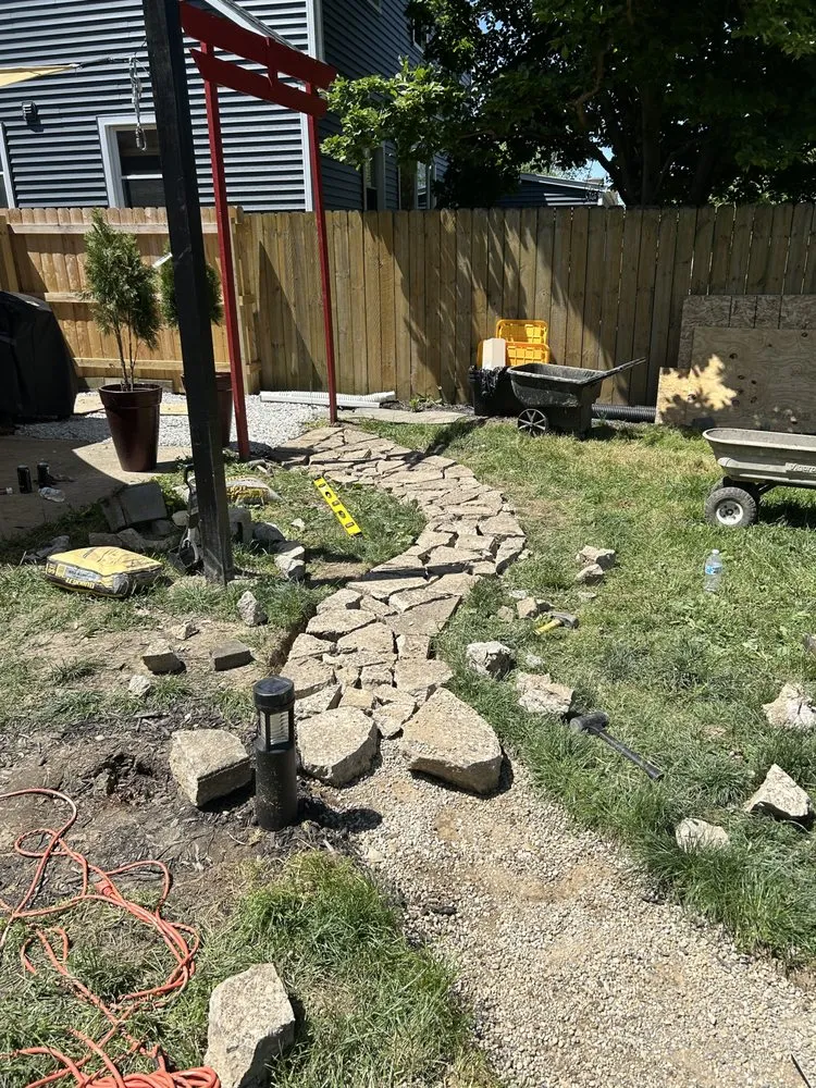 Custom residential landscaping for residential properties across Elyria, OH - Towns End Services