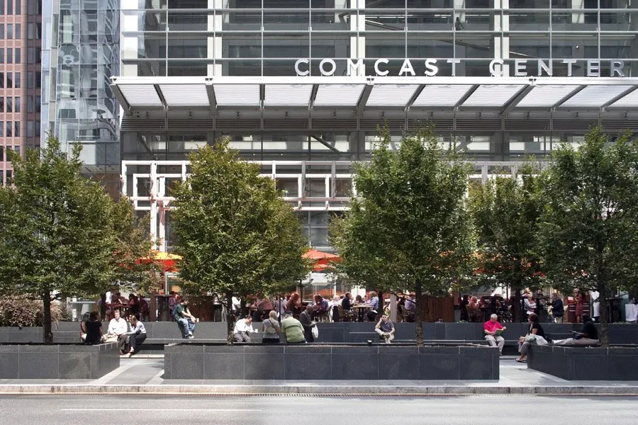 Custom outdoor landscaping in Philadelphia, PA by Townscapes