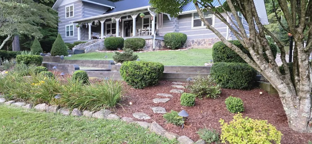 Professional landscaping services in Hampton, TN by Townsend Land Management