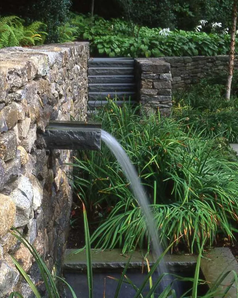 Professional garden landscaping in Fayetteville, AR by Township Design