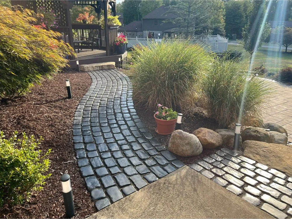 Custom garden landscaping for residential properties across Cabot, PA - Toy's Landscape Company