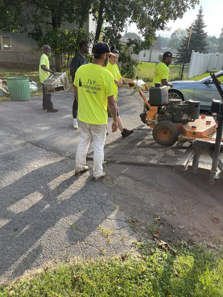 Expert residential landscaping in Niskayuna, NY by T&P Fence Company