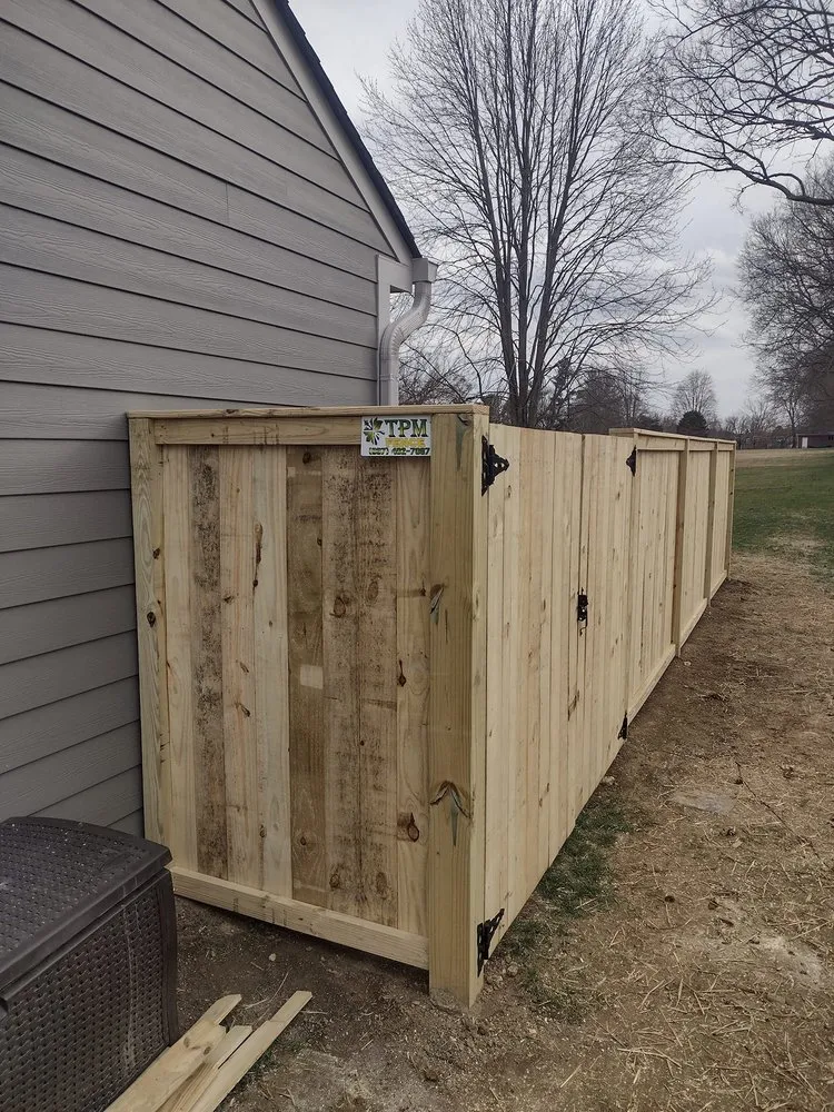 Professional garden landscaping with custom design in Blanchester, OH by TPM Fence & Property Maintenance