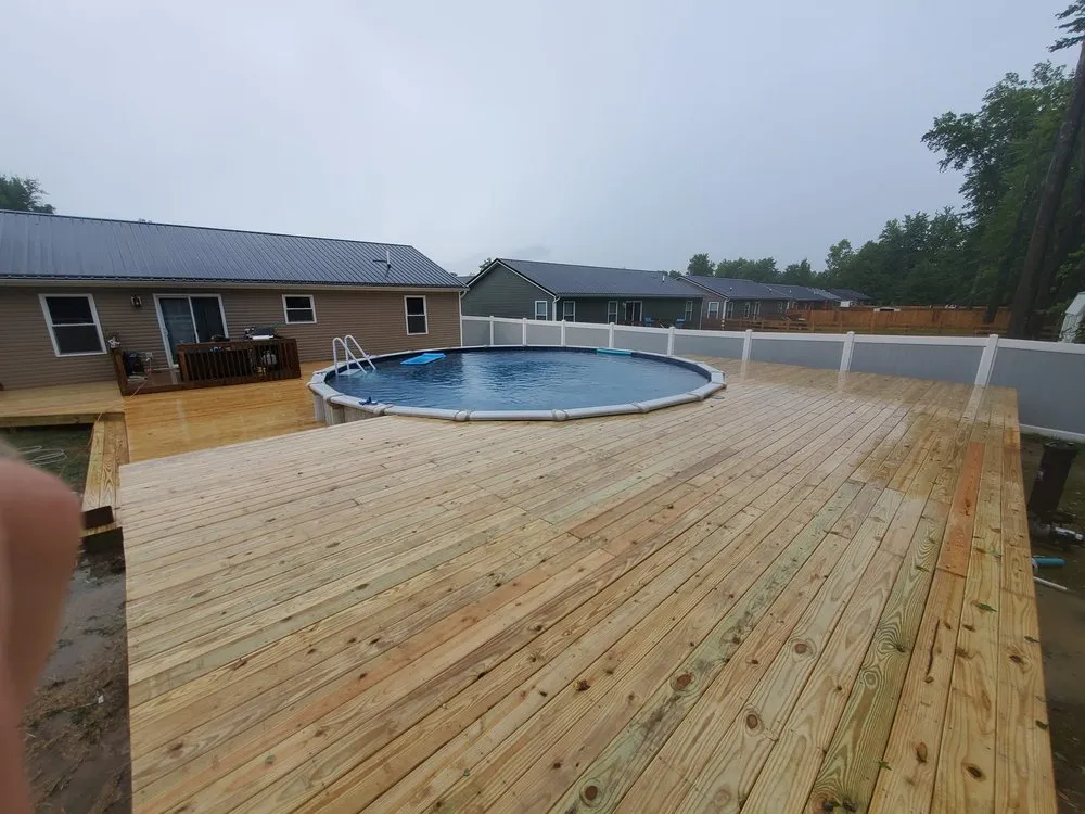 Local garden landscaping for residential properties across Blanchester, OH - TPM Fence & Property Maintenance