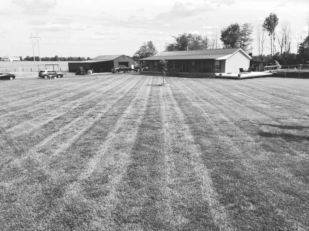 Custom outdoor landscaping for residential properties in Blanchester, OH by TPM Fence & Property Maintenance