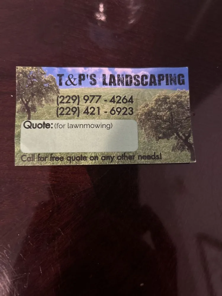 Trusted landscape installation in Thomasville, GA - T&P’s Landscaping