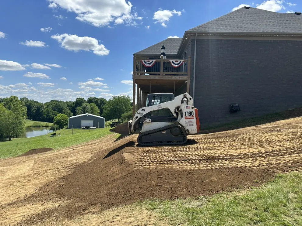 Custom landscaping services in Mount Washington, KY by T&R Dependable Lawn Care