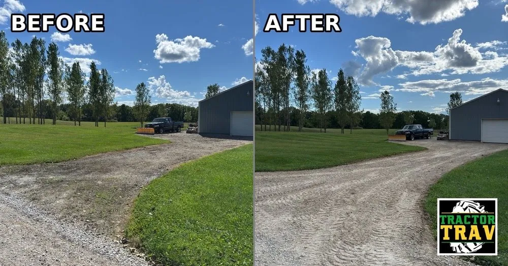 Professional lawn mowing service for beautiful yards in Ypsilanti, MI by Tractor Trav