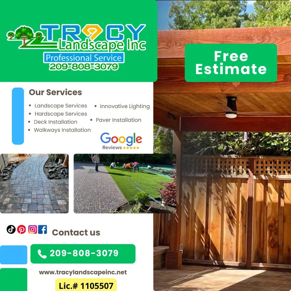 Expert outdoor landscaping in Tracy, CA - Tracy Landscape