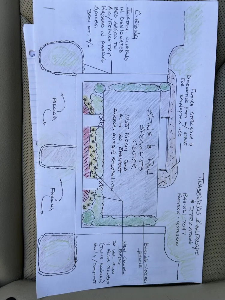 Local outdoor landscaping in Saint Helena Island, SC - Tradewinds