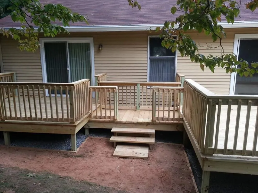 Custom landscape installation in Towson, MD - Traditional Services