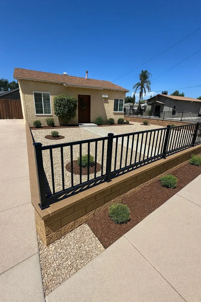 Custom garden landscaping in San Bernardino, CA - Trailstone Hardscaping