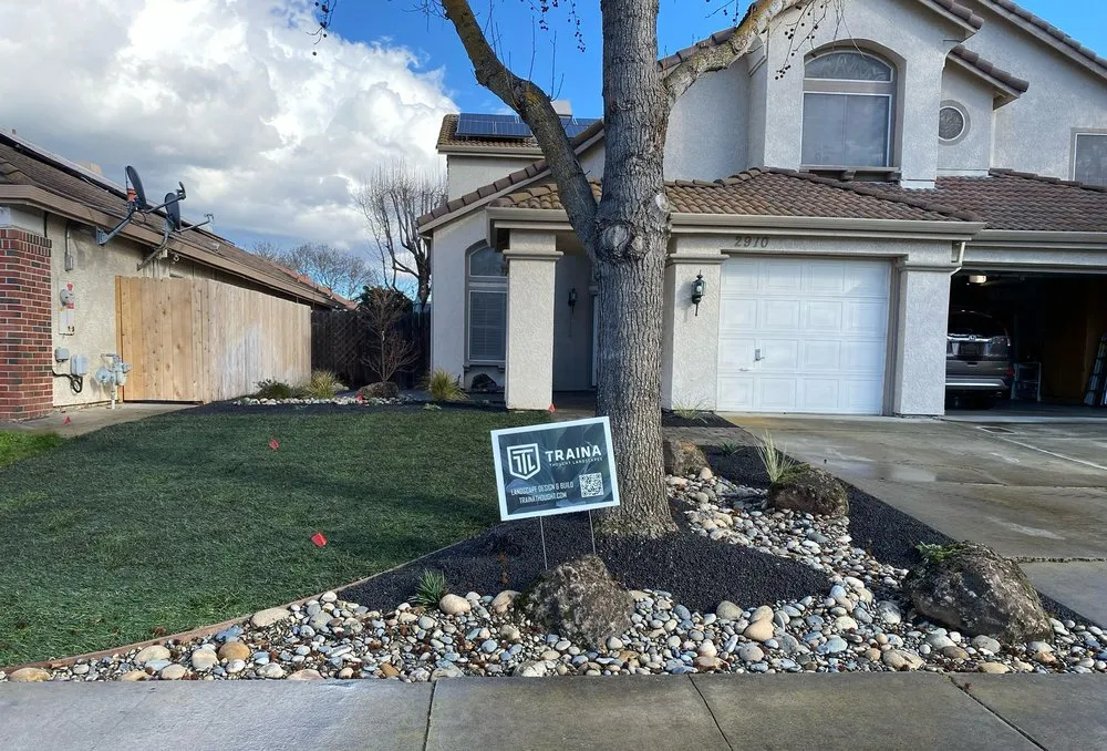 Top-rated lawn mowing service in Tracy, CA by Traina Thought Landscapes