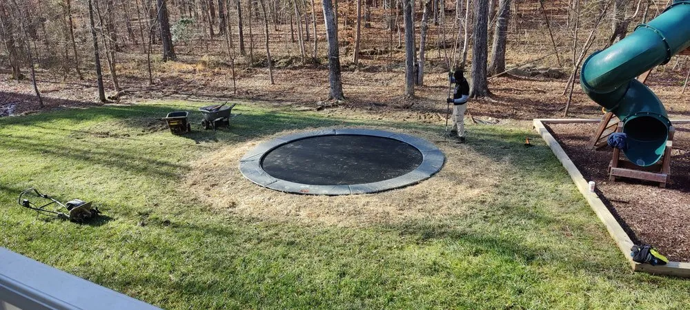 Top-rated lawn care service in Raleigh, NC by Trampoline Installations