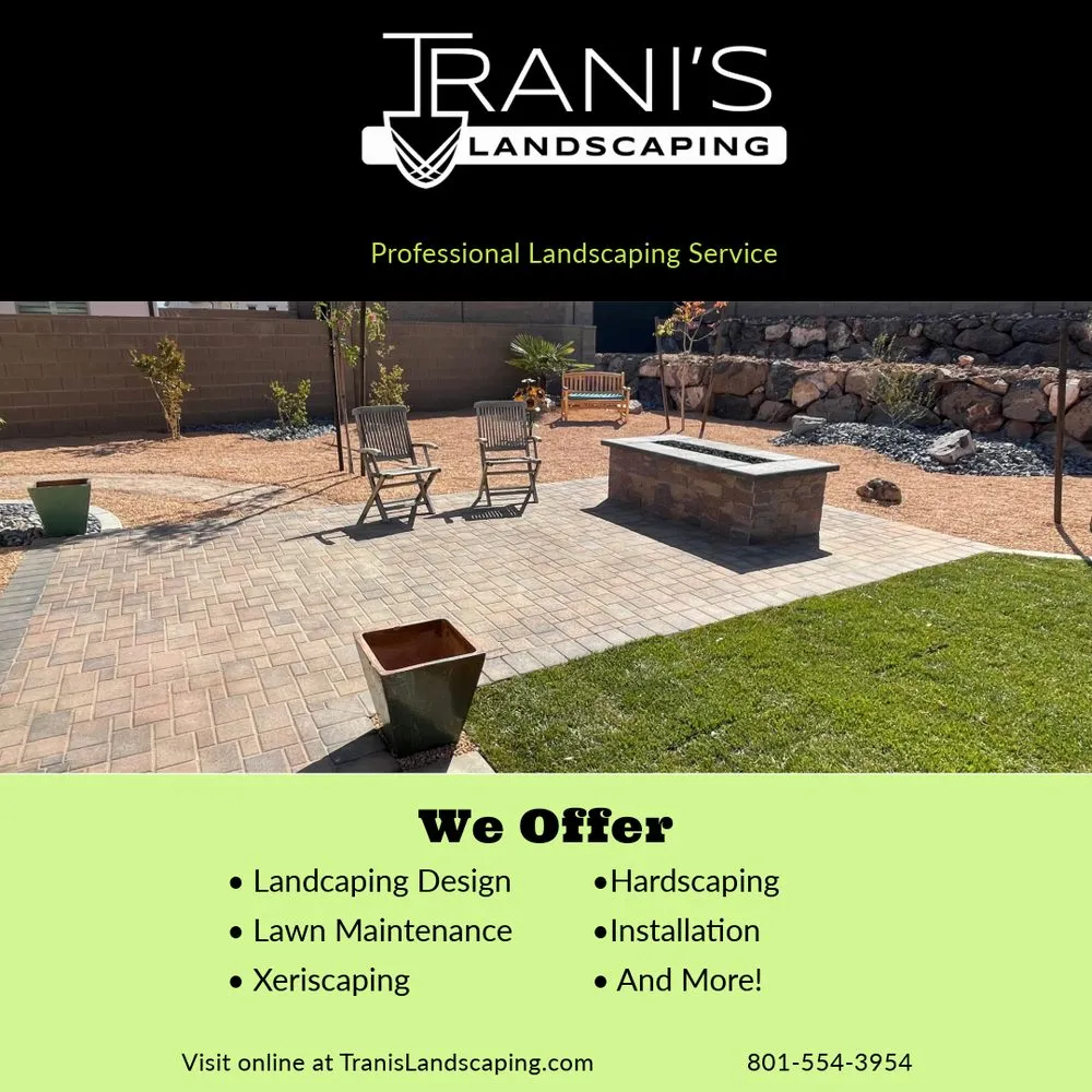Expert yard cleanup service for outdoor upgrades in St. George, UT by Trani's Landscaping: Serving Southern Utah