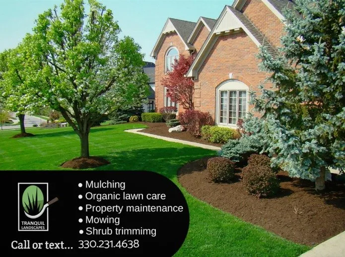 Professional landscape installation in Apple Creek, OH by Tranquil Landscapes