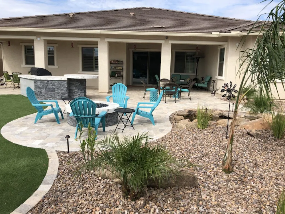 Expert landscape installation in Queen Creek, AZ - Tranquil Oasis Landscapes