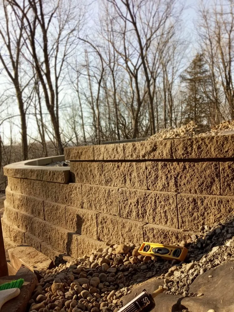 Custom landscape installation for homes in Davenport, IA by Tranquil Renditions Artscaping