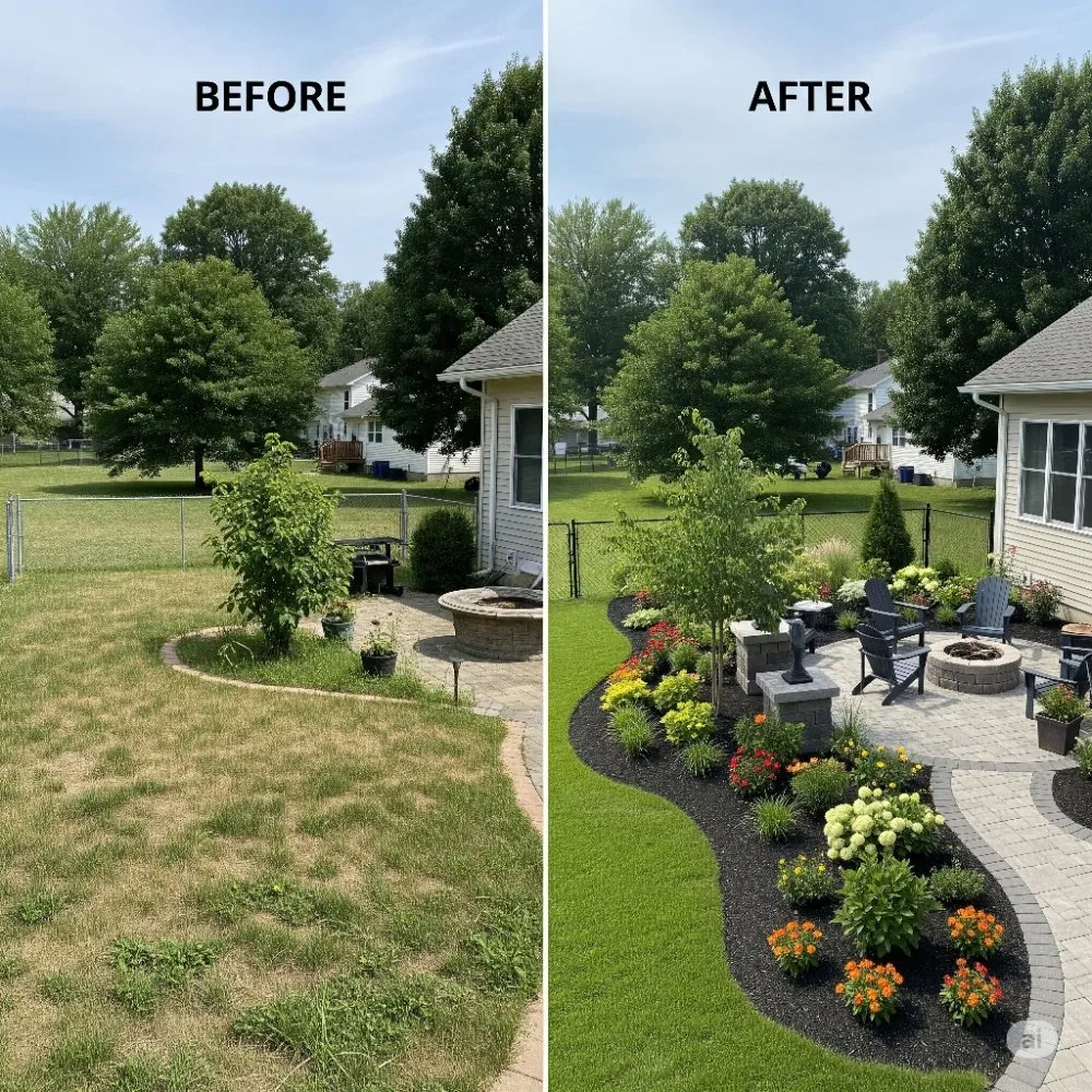 Custom garden landscaping in Ada, MI - Tranquil Terrain
