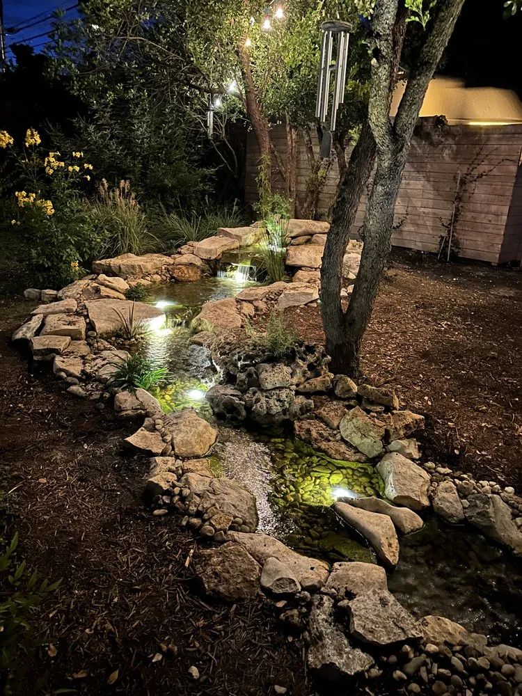 Professional landscape design in Austin, TX by Tranquil Waters