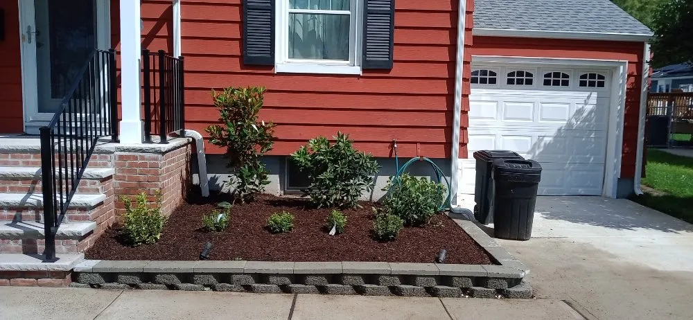 Trusted lawn mowing service with custom design in Clifton, NJ by Tranquility Gardens And Ponds