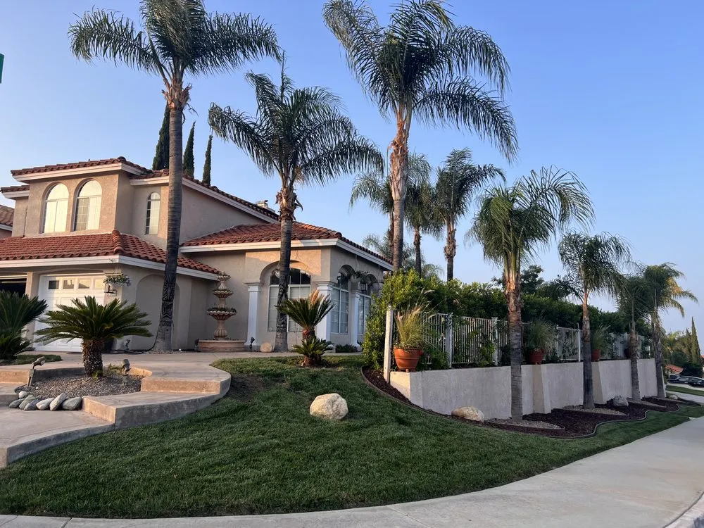 Custom landscape installation for residential properties in Riverside, CA by Trans Garden