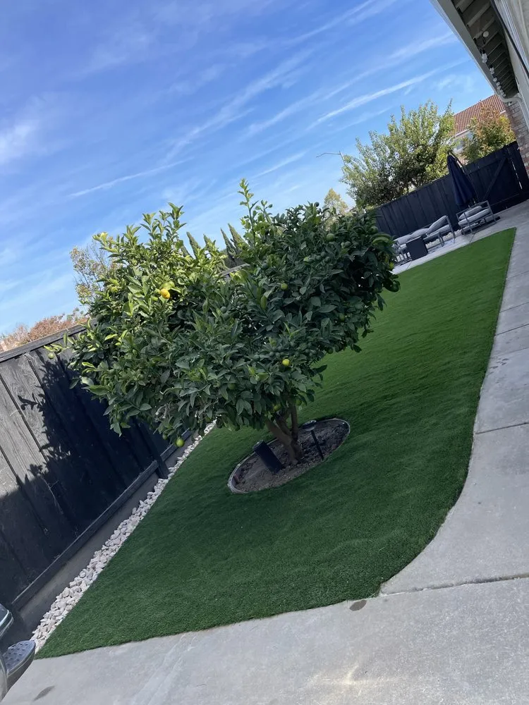 Custom residential landscaping with custom design in Hayward, CA by Tran's Landscaping