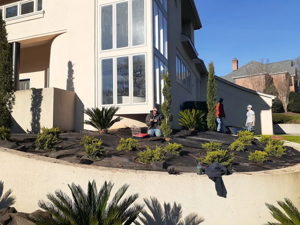 Local lawn mowing service for outdoor upgrades in Lancaster, SC by Transformation Group