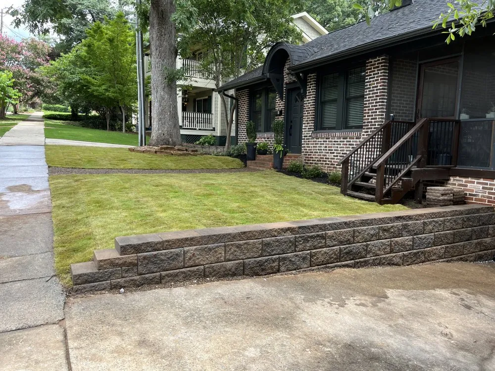 Reliable landscape installation in Piedmont, SC - Transformed Landscapes