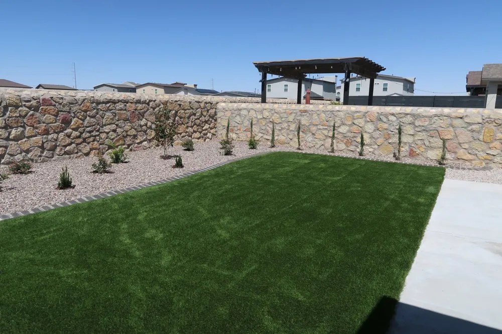 Trusted lawn mowing service in El Paso, TX by Transformers Landscaping